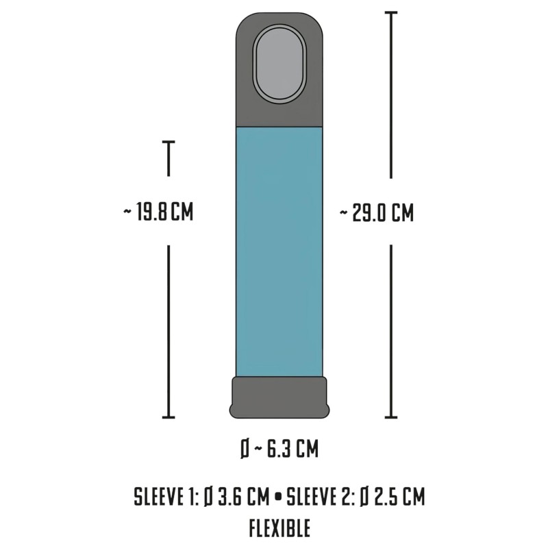 Mister Boner - automata péniszpumpa (kék) 103142 termék bemutató kép