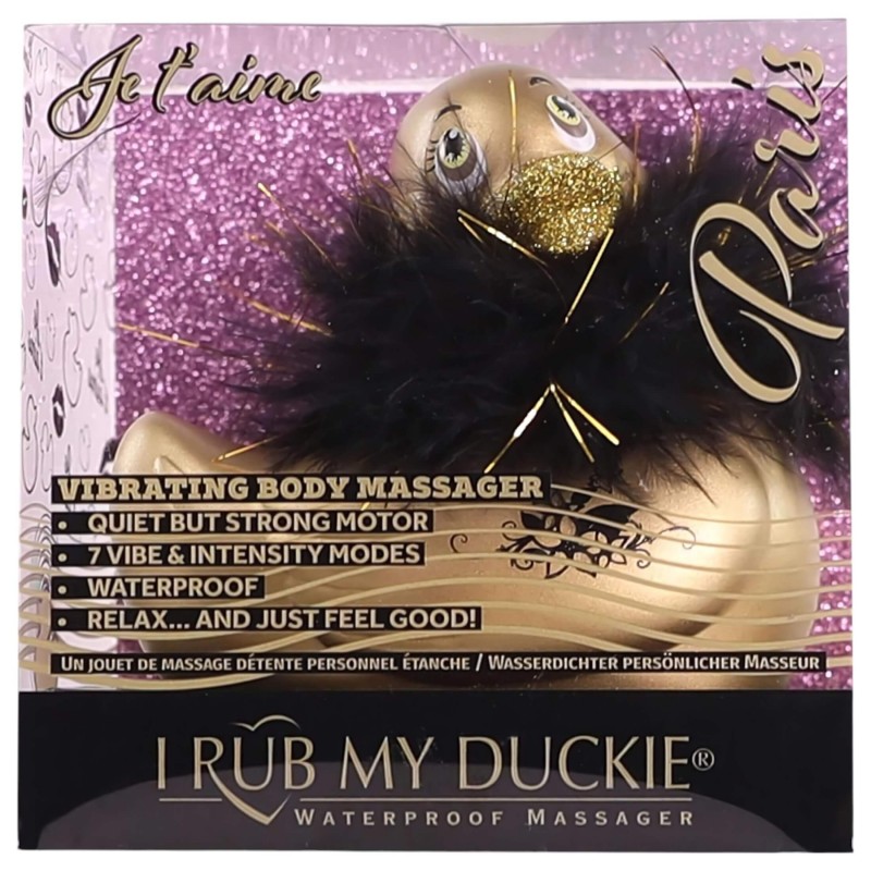 My Duckie Paris 2.0 - csikló vibrátor (arany) 117555 termék bemutató kép