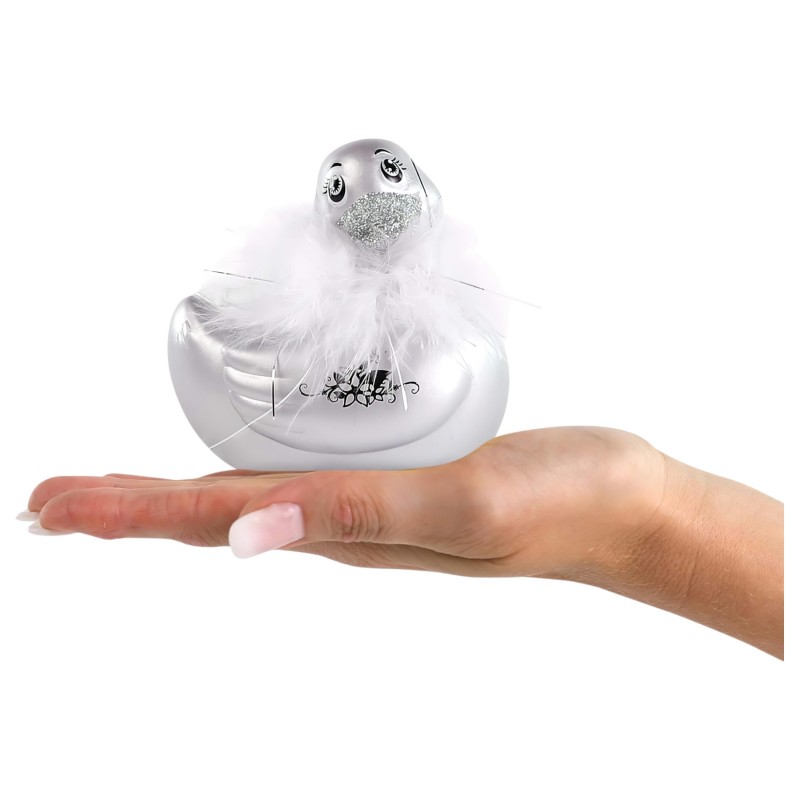 My Duckie Paris 2.0 - csikló vibrátor (ezüst) 116944 termék bemutató kép