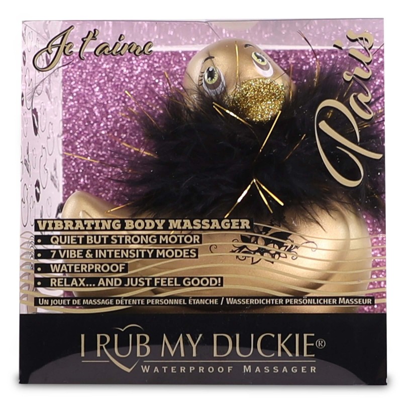 My Duckie Paris 2.0 - csikló vibrátor (arany) 30688 termék bemutató kép