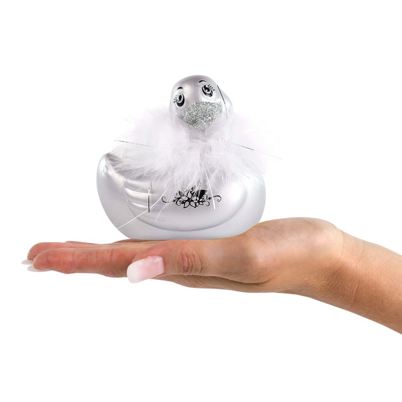 My Duckie Paris 2.0 - csikló vibrátor (ezüst) 30681 termék bemutató kép