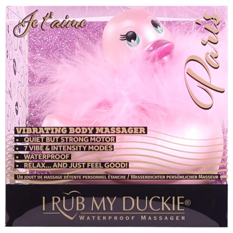 My Duckie Paris 2.0 - vízálló kacsa csikló vibrátor (pink) 116167 termék bemutató kép