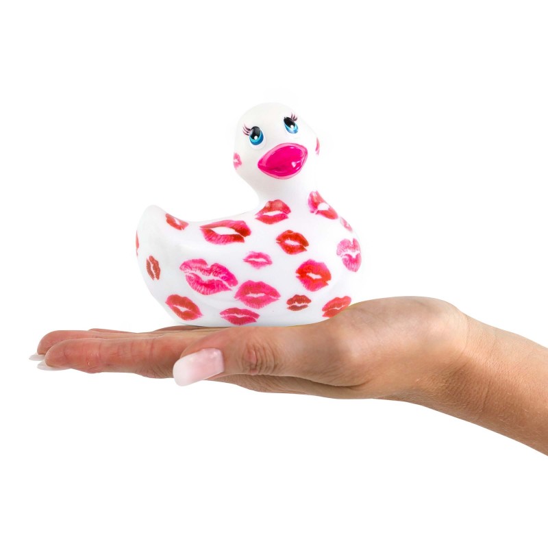 My Duckie Romance 2.0 - vízálló csikló vibrátor (fehér-pink) 30728 termék bemutató kép