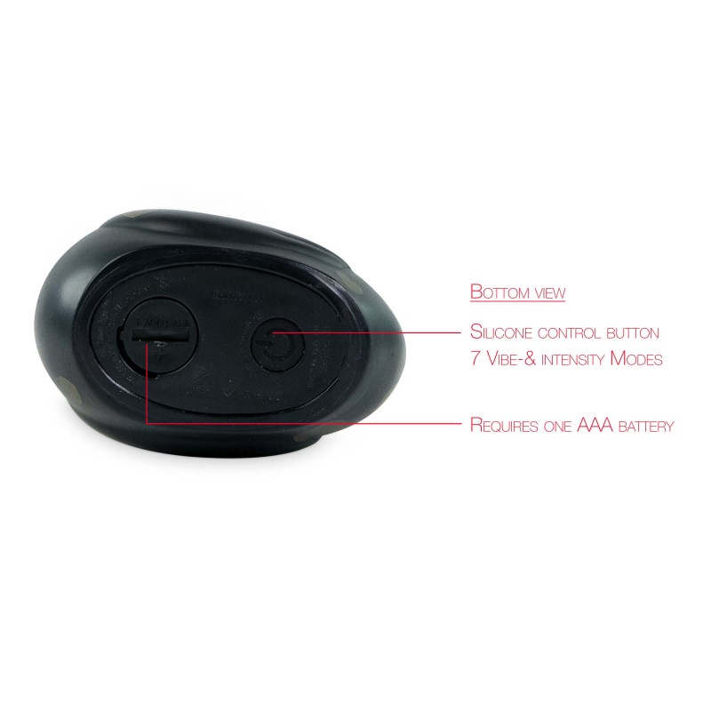 My Duckie Romance 2.0 - csikló vibrátor (fekete-arany) 30735 termék bemutató kép