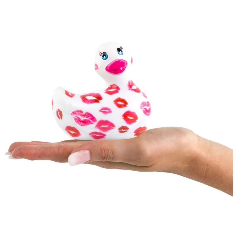 My Duckie Romance 2.0 - vízálló csikló vibrátor (fehér-pink) 116927 termék bemutató kép