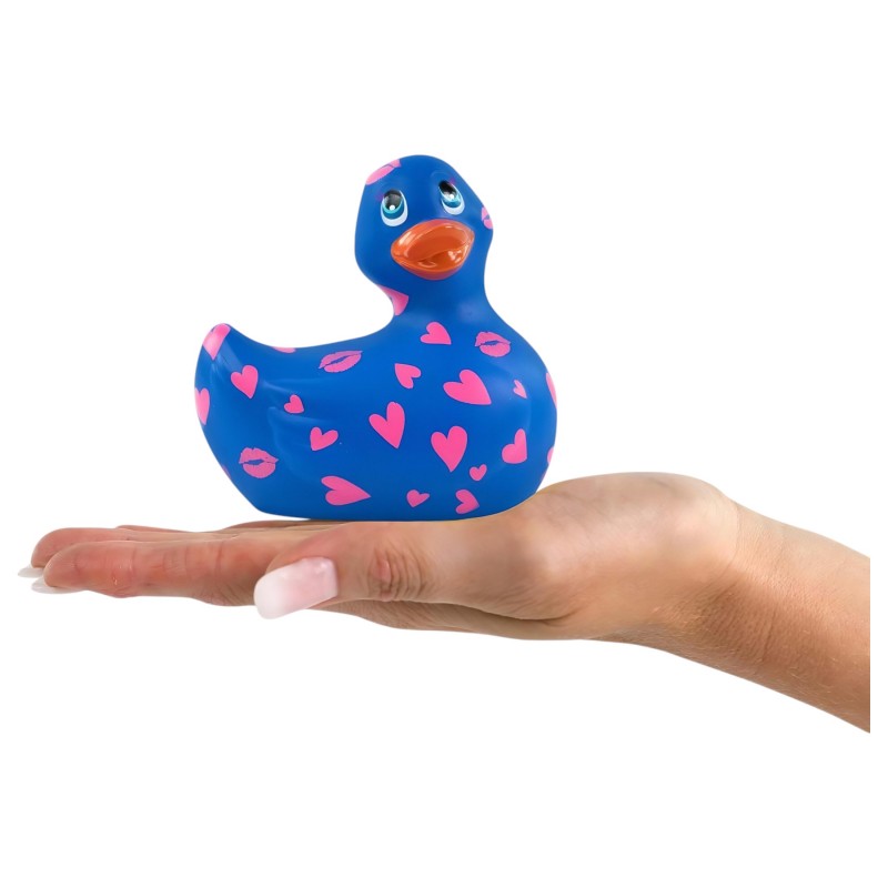 My Duckie Romance 2.0 - vízálló csikló vibrátor (kék-pink) 117427 termék bemutató kép