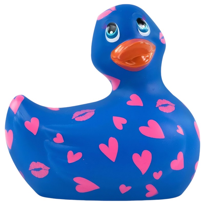 My Duckie Romance 2.0 - vízálló csikló vibrátor (kék-pink) 117430 termék bemutató kép