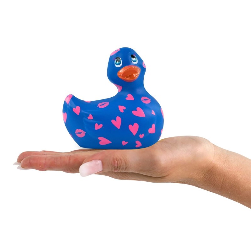 My Duckie Romance 2.0 - vízálló csikló vibrátor (kék-pink) 81417 termék bemutató kép