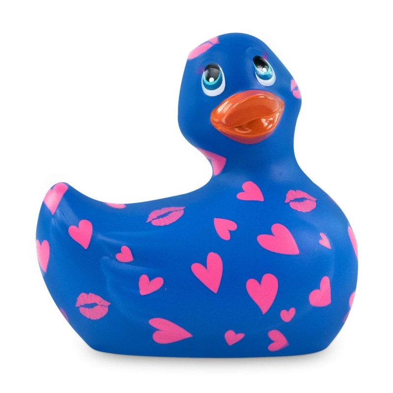My Duckie Romance 2.0 - vízálló csikló vibrátor (kék-pink) 81420 termék bemutató kép