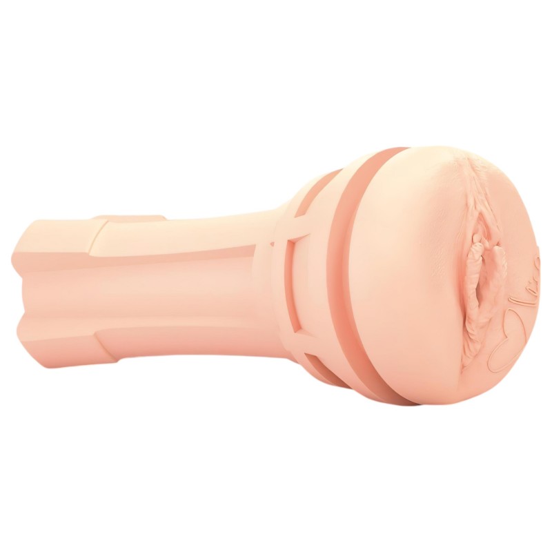 mystim OPUS Mica - élethű művagina maszturbátor (natúr-fekete) 127822 termék bemutató kép