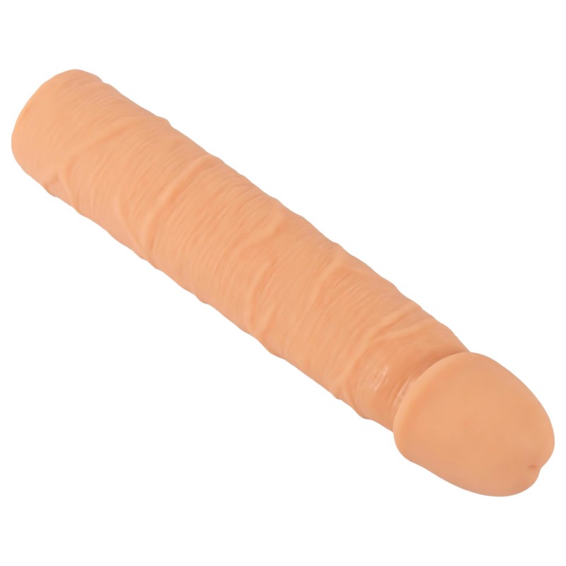 Nature Skin - hosszabbító, vastagító péniszköpeny (24 cm) 132254 termék bemutató kép