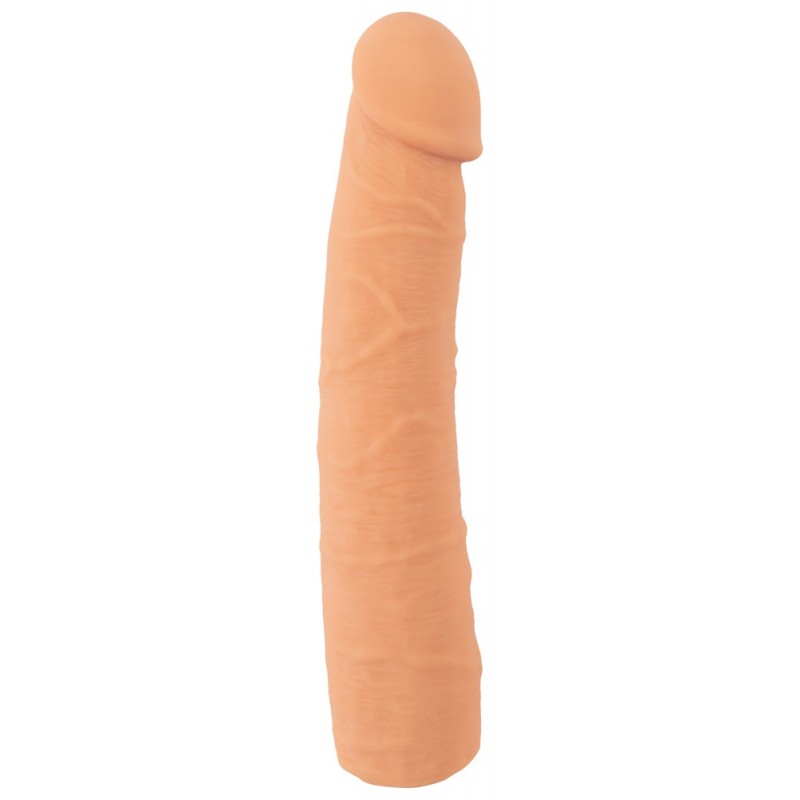 Nature Skin - hosszabbító, vastagító péniszköpeny (24cm) 73572 termék bemutató kép