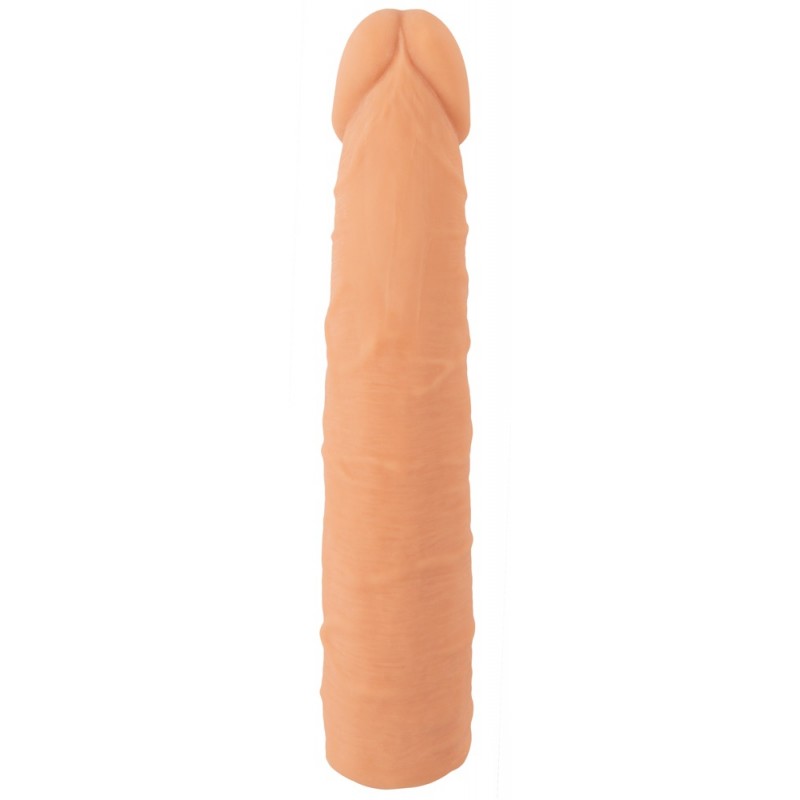 Nature Skin - hosszabbító, vastagító péniszköpeny (24cm) 73573 termék bemutató kép