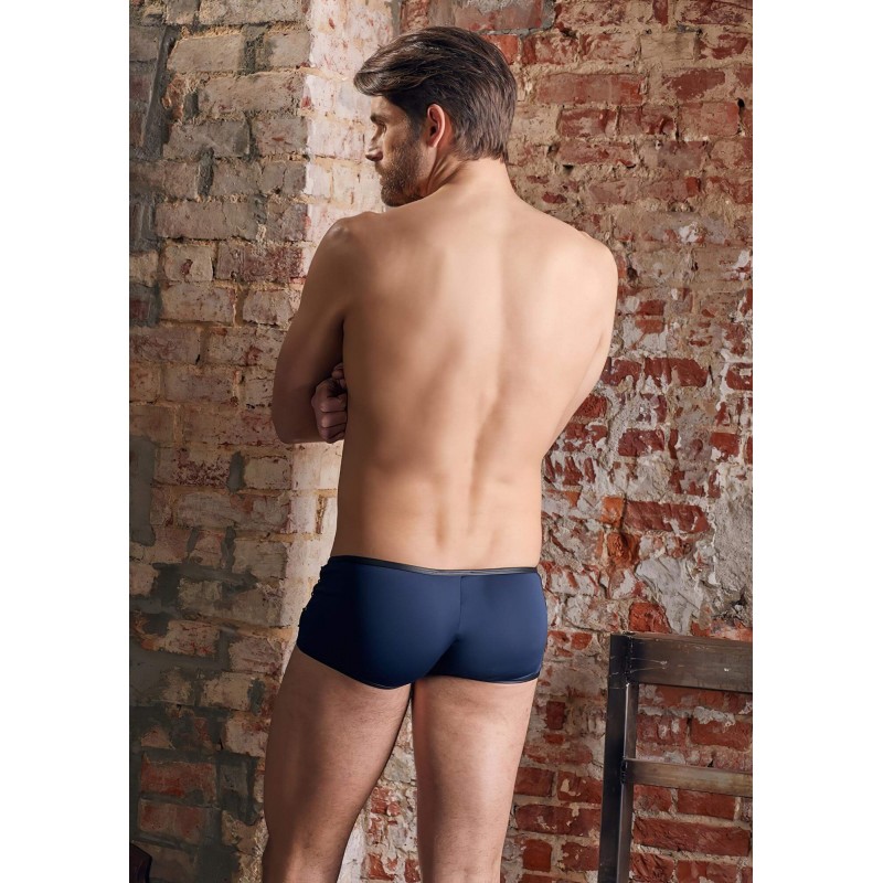 NEK - fekete fűzős-necc betétes férfi boxer (kék) 160997 termék bemutató kép