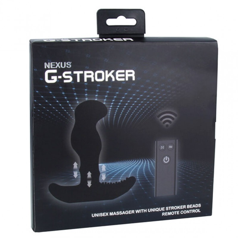 Nexus G-stroker - távirányítós prosztata masszírozó vibrátor (fekete) 47618 termék bemutató kép