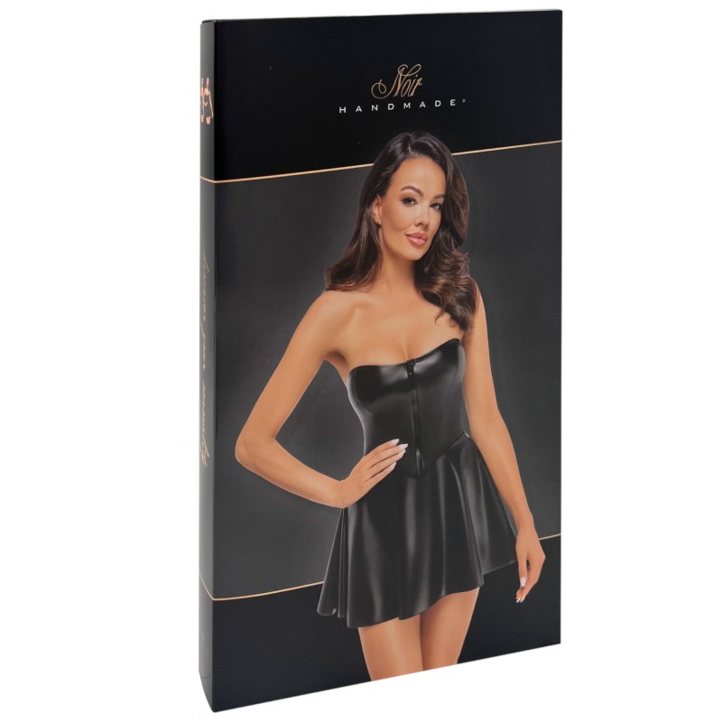 Noir Libido - szexi matt miniruha (fekete) 163587 termék bemutató kép