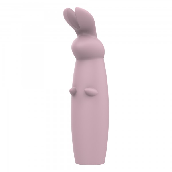 Nude Hazel - akkus nyuszis csikló vibrátor (lila)