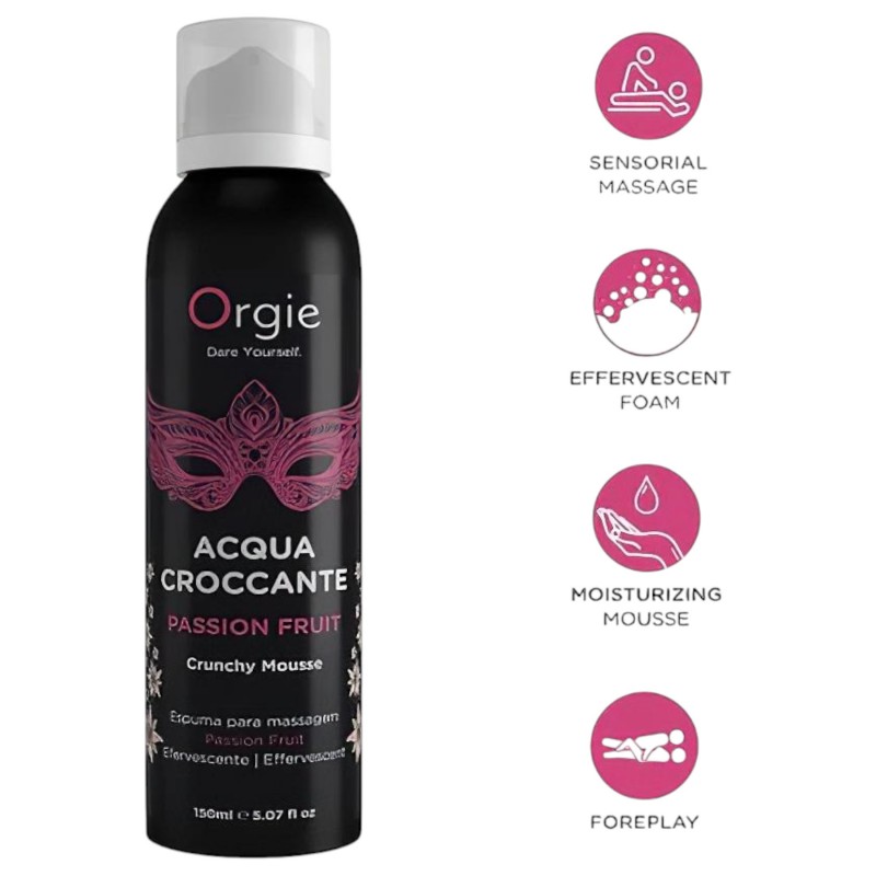 Orgie Acqua Croccante - masszázs hab - passion fruit (150ml) 118500 termék bemutató kép