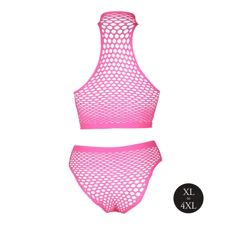 Ouch! - foszforeszkáló fehérnemű szett (pink) 80110 termék bemutató kép