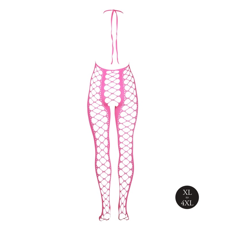 Ouch! - foszforeszkáló nyitott overál (pink) 80083 termék bemutató kép