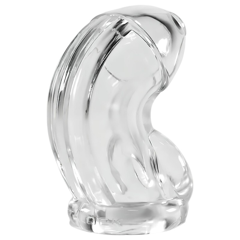 OXBALLS Cock Lock - szilikon pénisz ketrec (átlátszó) 118289 termék bemutató kép