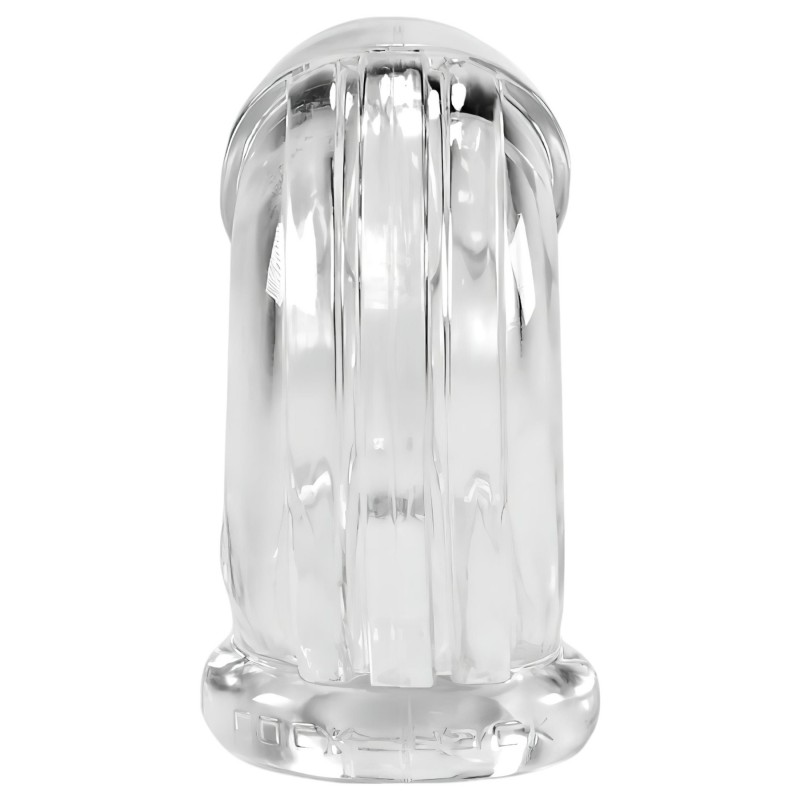 OXBALLS Cock Lock - szilikon pénisz ketrec (átlátszó) 107540 termék bemutató kép