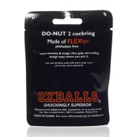 OXBALLS Donut 2 - extra erős péniszgyűrű (fekete) 57945 termék bemutató kép