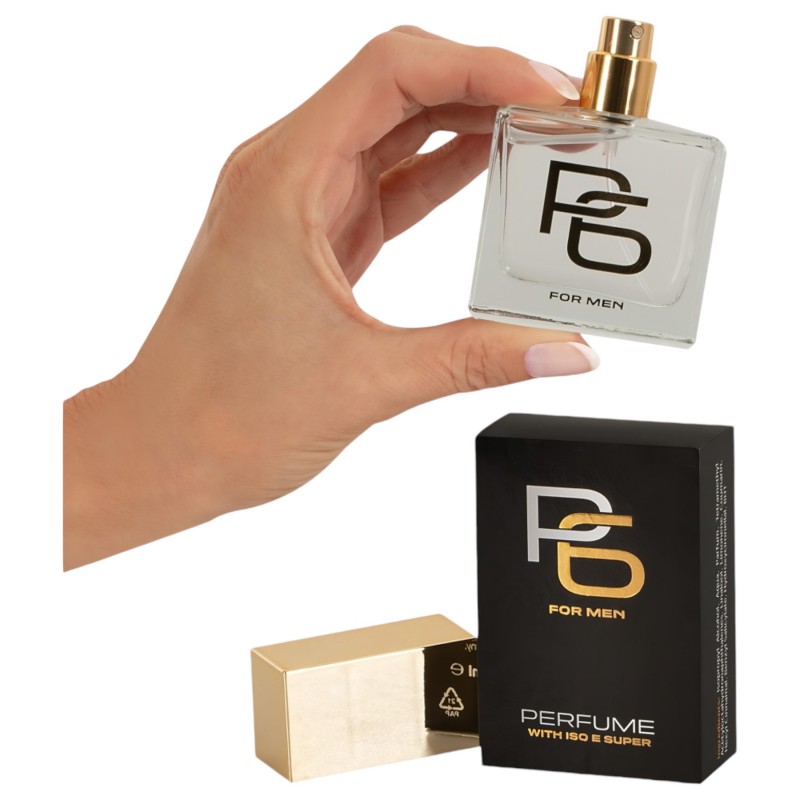 P6 Iso E Super - feromon parfüm szuper férfias illattal (30ml) 98156 termék bemutató kép