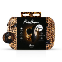 Panthra Tania - akkus, rádiós, vibrációs bugyi (leopárd-fekete) 41445 termék bemutató kép