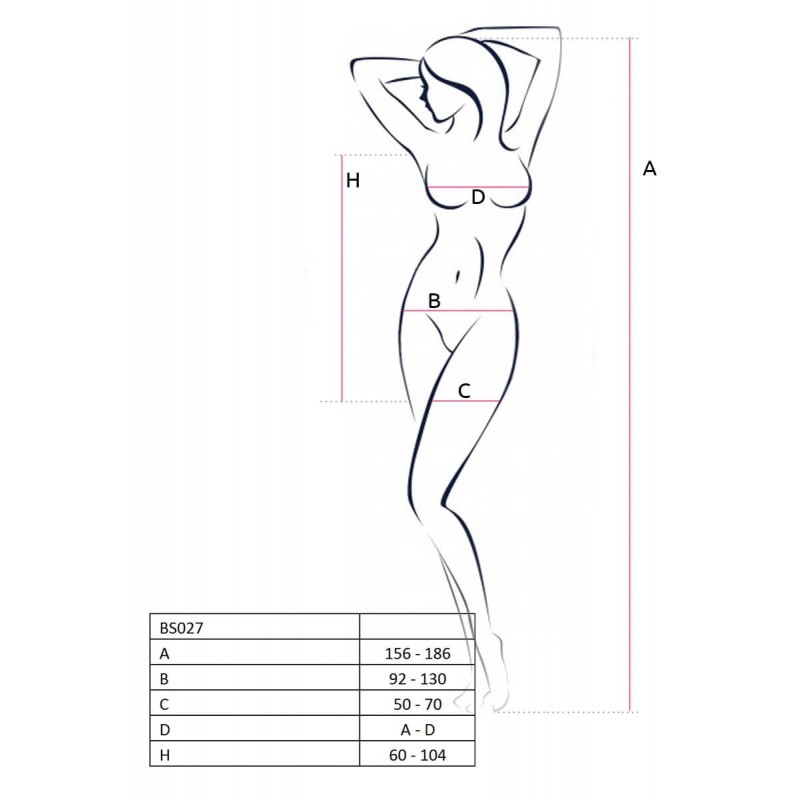 Passion BS027 - necc miniruha (piros) - S-L 58278 termék bemutató kép