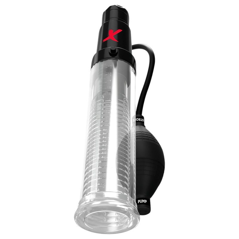 PDX Elite - 2in1 - péniszpumpa és maszturbátor egyben (átlátszó) 107140 termék bemutató kép
