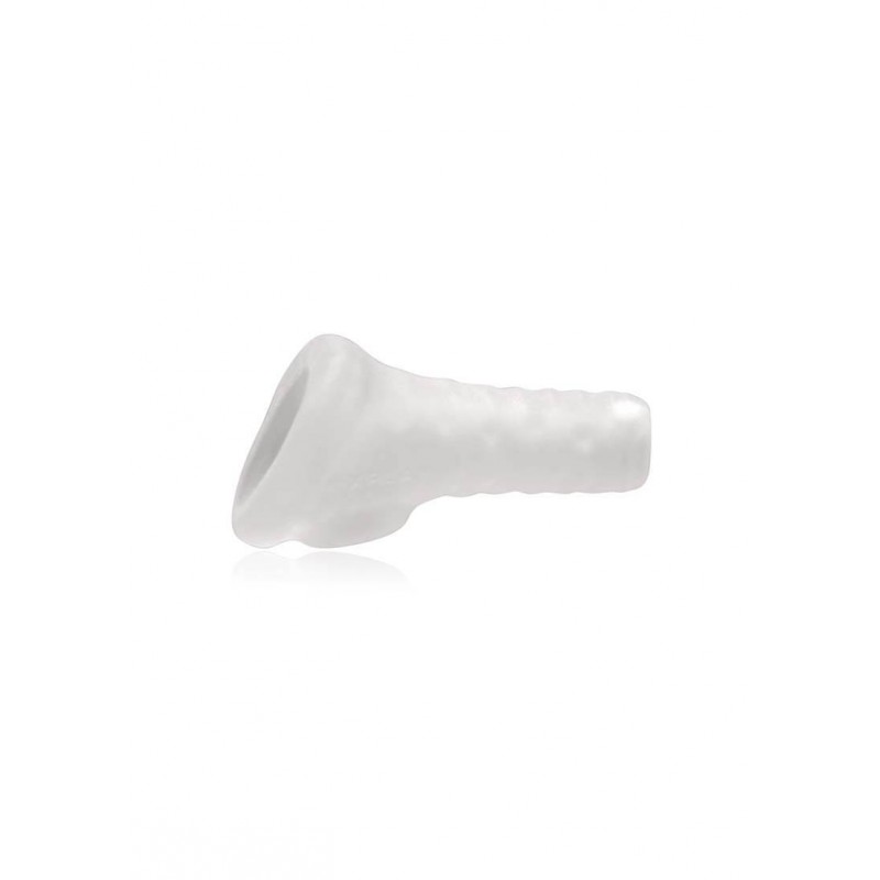 Perfect Fit Breeder - nyitott péniszköpeny (10 cm) - tejfehér 67088 termék bemutató kép