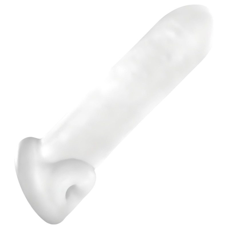 Perfect Fit - Fat Boy Original Ultra Fat - péniszköpeny (19 cm, fehér) 136352 termék bemutató kép