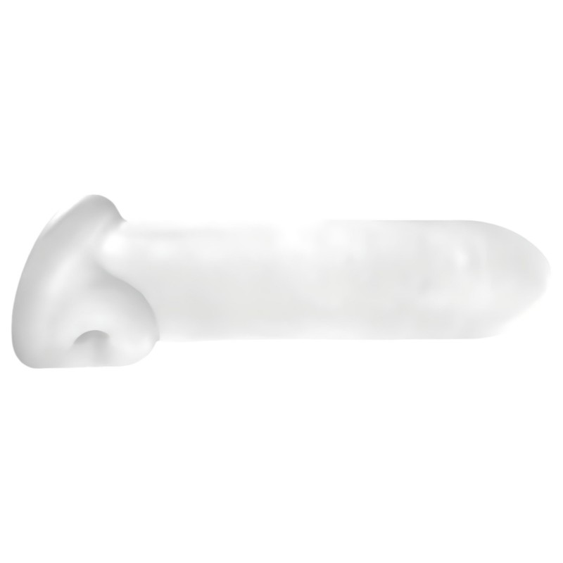 Perfect Fit - Fat Boy Original Ultra Fat - péniszköpeny (19 cm, fehér) 136354 termék bemutató kép