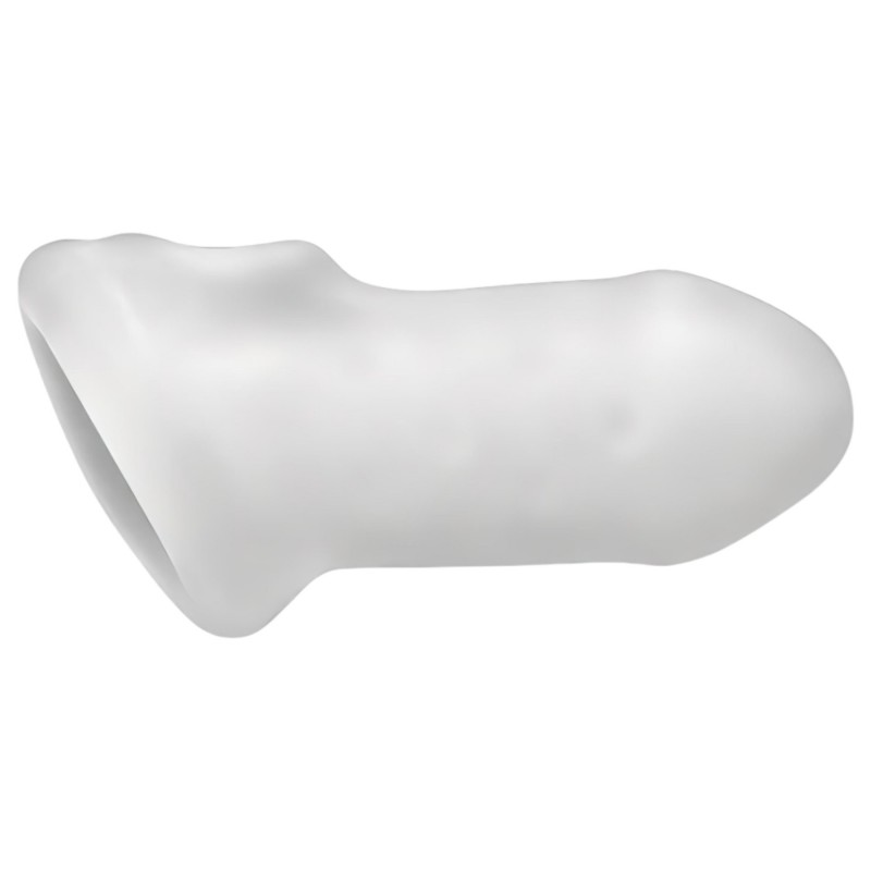 Perfect Fit - Fat Boy Thin - péniszköpeny (10 cm, fehér) 135527 termék bemutató kép