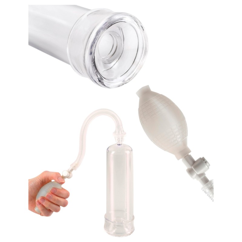 Pipedream - Pump Worx Beginner's - péniszpumpa (áttetsző) 136979 termék bemutató kép