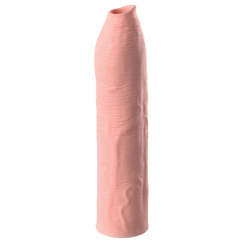 Pipedream X-TENSION Elite - méretezhető, nyitott péniszköpeny (testszínű) 141593 termék bemutató kép