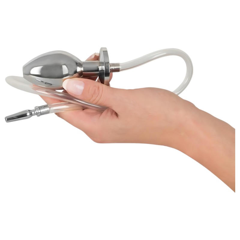 Piss to Ass Plug - üreges anál plug húgycső tágítóval 118155 termék bemutató kép