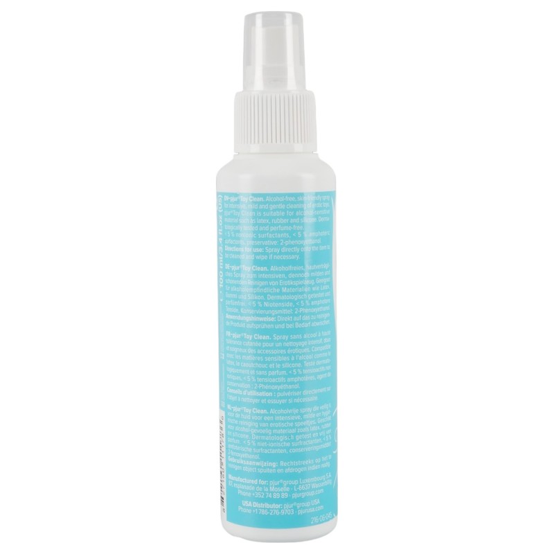 pjur Toy - fertőtlenítő és tisztító spray szerelmi játékokhoz (100 ml) 160689 termék bemutató kép