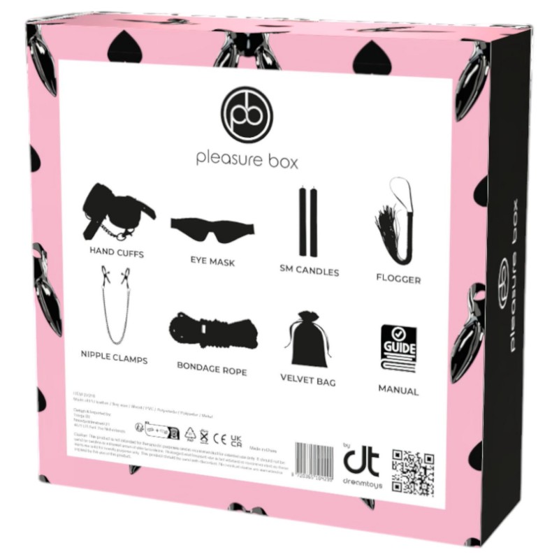 Pleasure Box Let's Go Kink - kötöző szett - 6 részes 102754 termék bemutató kép