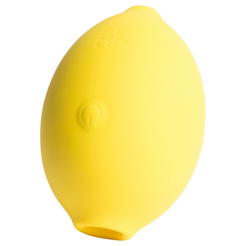 Romp Lemon Crush - citrom alakú léghullámos csiklóizgató (sárga) 168049 termék bemutató kép