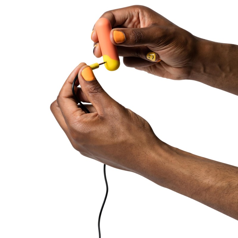 ROMP Riot - mini rúdvibrátor (narancs) 127057 termék bemutató kép