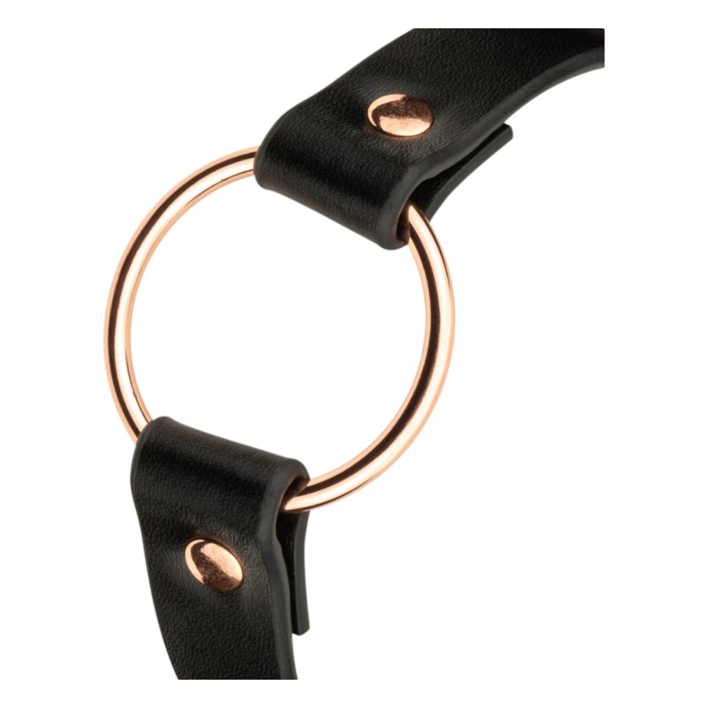 Rosy Gold - nyakpánt (fekete-rózsaarany) 96875 termék bemutató kép