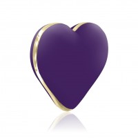 RS Icons Heart - akkus csikló vibrátor (lila) 26922 termék bemutató kép