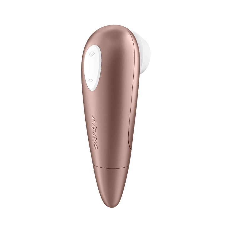 Satisfyer 1 Number One - léghullámos csiklóizgató (barna) 83453 termék bemutató kép