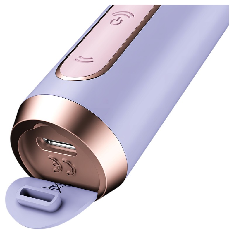 Satisfyer Bold Kiss - léghullámos rúzs vibrátor (rózsaszín) 171112 termék bemutató kép