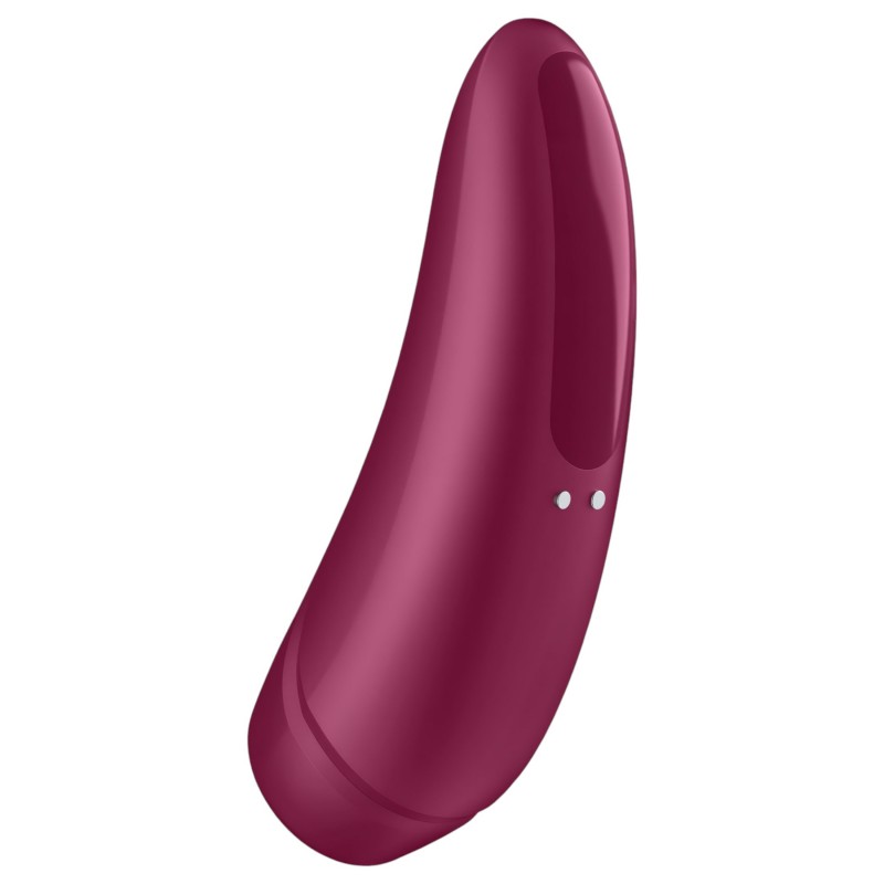 Satisfyer Curvy 1+ - App-vezérelt léghullámos csiklóizgató (piros) 146256 termék bemutató kép