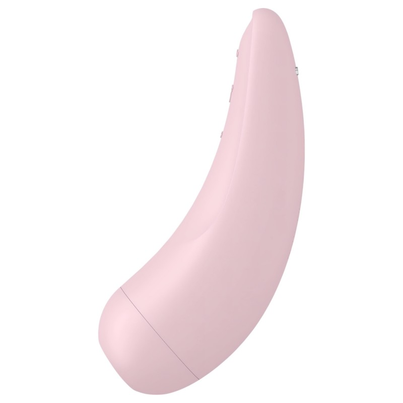 Satisfyer Curvy 2+ - App-vezérelt léghullámos csiklóizgató (pink) 146416 termék bemutató kép
