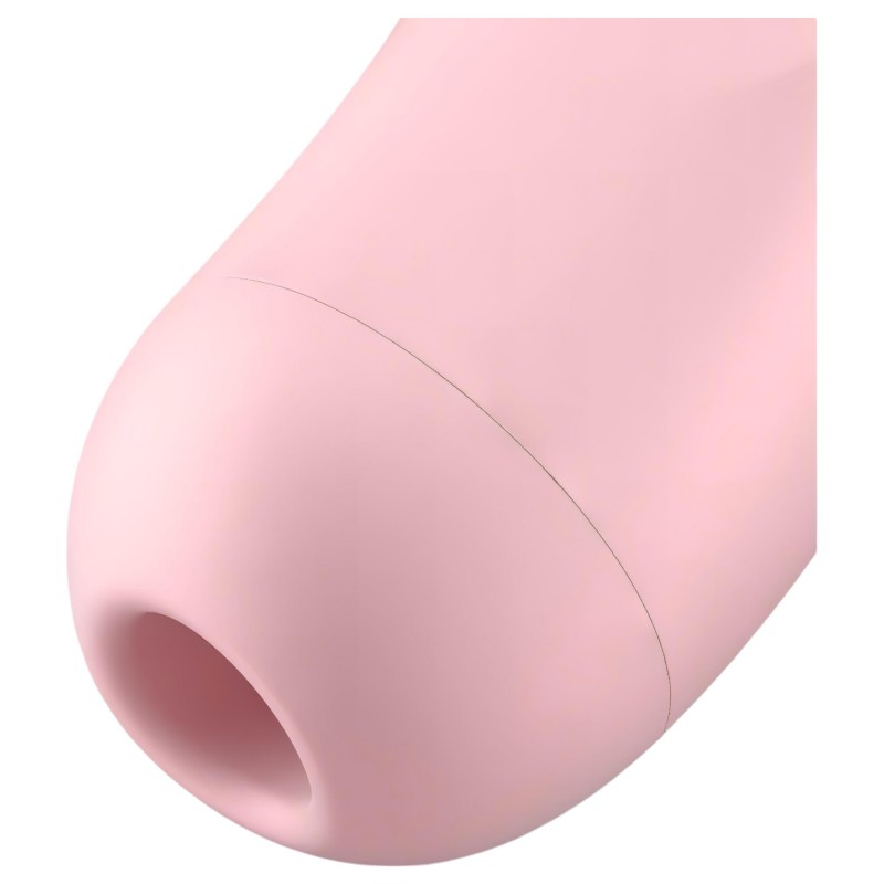 Satisfyer Curvy 2+ - okos léghullámos csiklóizgató (pink) 112278 termék bemutató kép