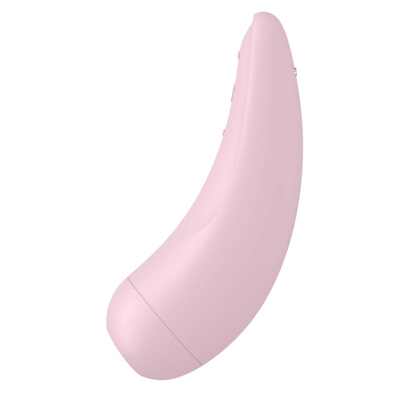 Satisfyer Curvy 2+ - okos léghullámos csiklóizgató (pink) 83676 termék bemutató kép